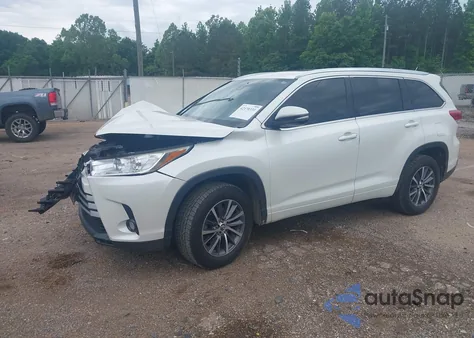 2017 Toyota Highlander Xle from USA, damaged, VIN 5TDKZRFH2HS517308